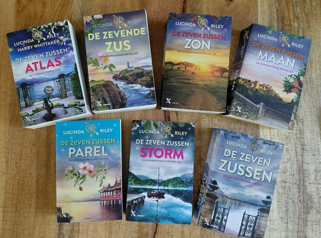 Lucinda Riley - complete boekenserie, Ophalen, Gelezen, Lucinda Riley
