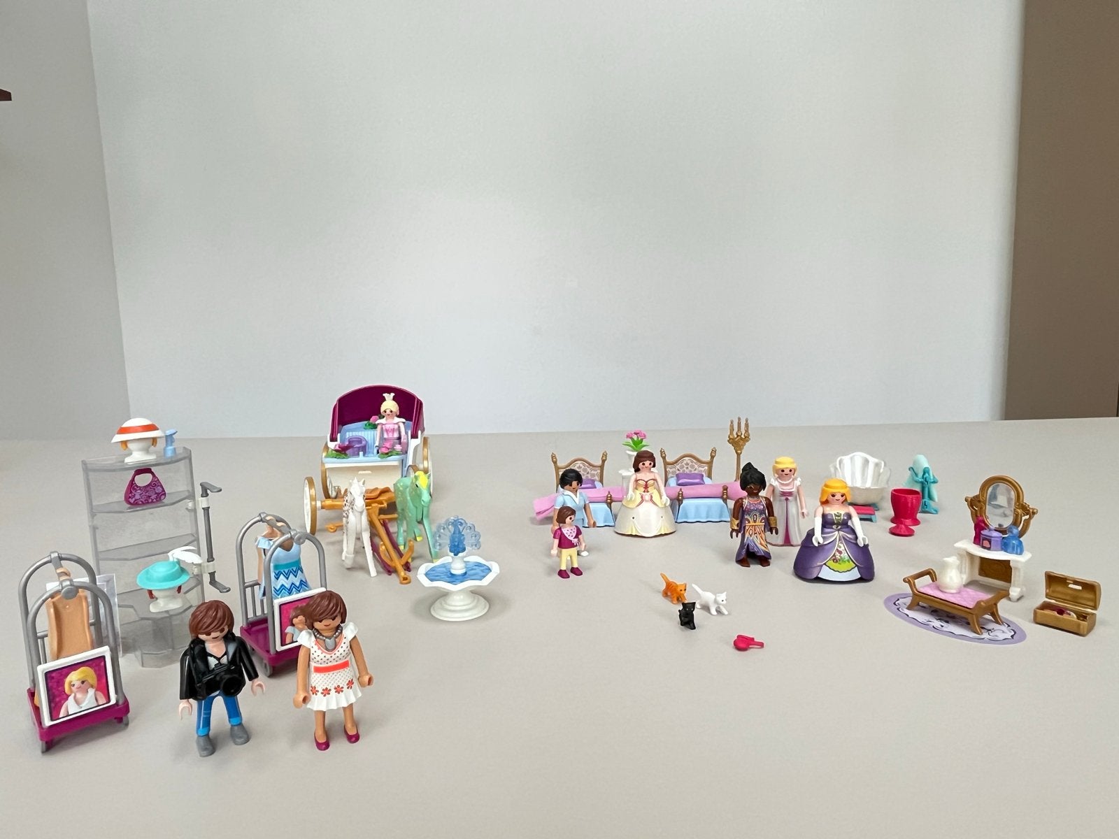 Playmobil Prinsessen Set: Winkel, Koets & Meer, Ophalen of Verzenden, Zo goed als nieuw, Princess, Complete set