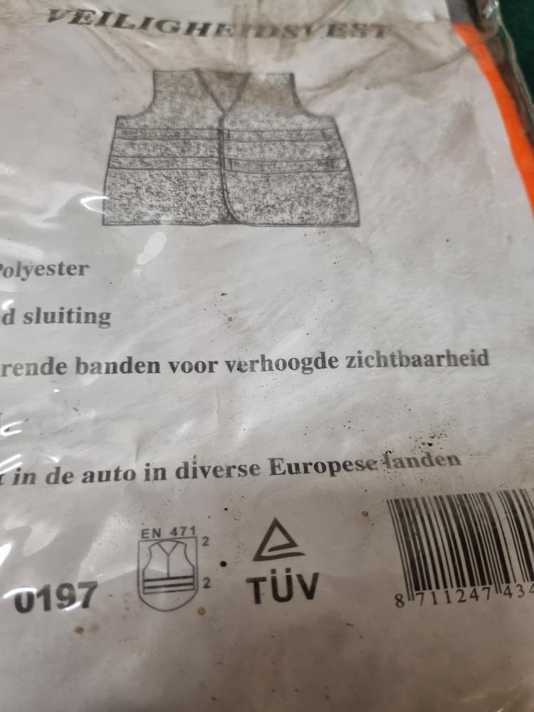 veiligheidsvest maat xl nieuw, Ophalen of Verzenden, 'T Olde Gre-j, Info@toldegrej.nl, Endepoelstraat 20f Didam