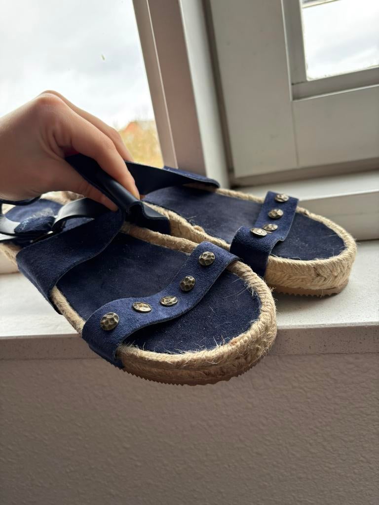 Esprit, Blauw, Nieuw, Sandalen of Muiltjes, Ophalen of Verzenden