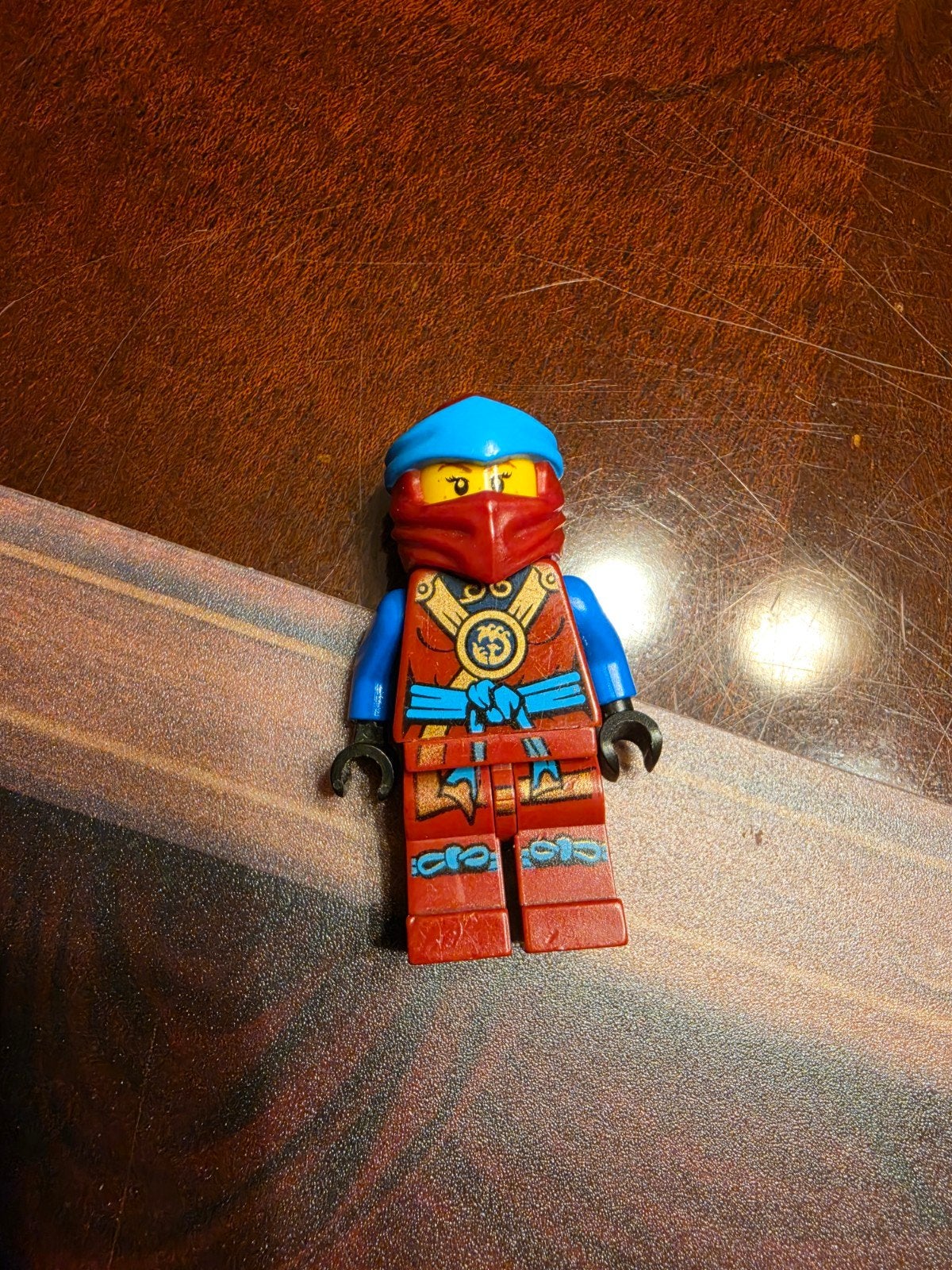 LEGO Ninjago Nya Skybound minifiguur, Ophalen of Verzenden, Gebruikt