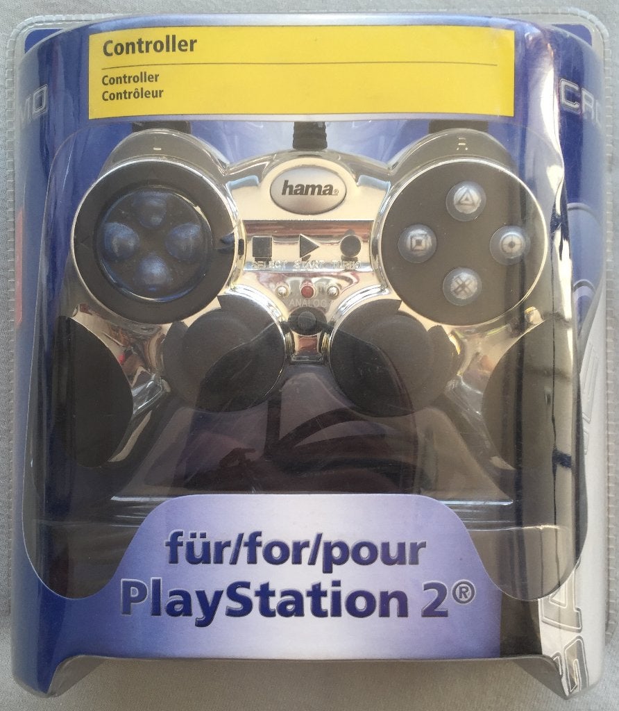 Wired Controller PS2 / PlayStation 2 [HAMA] New, Ophalen of Verzenden, Nieuw, Controller, PlayStation 2