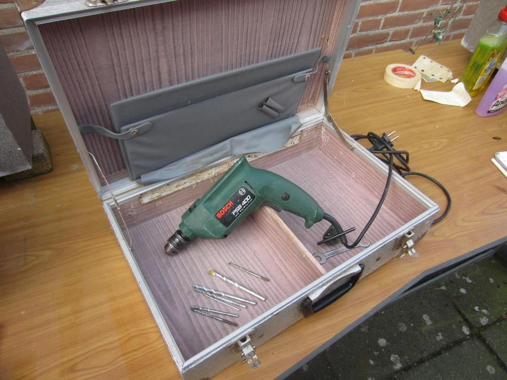 hamerboor Bosch, Boormachine, Gebruikt, Ophalen of Verzenden, Klopboormechanisme