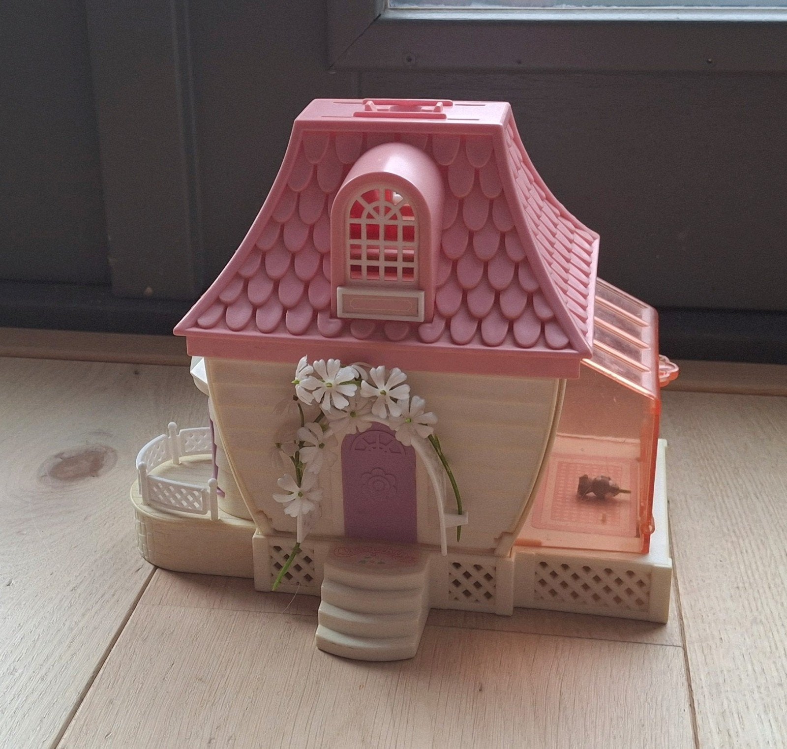 Polly Pocket Speelhuisje met accessoires, Ophalen of Verzenden, Gebruikt, Overige typen
