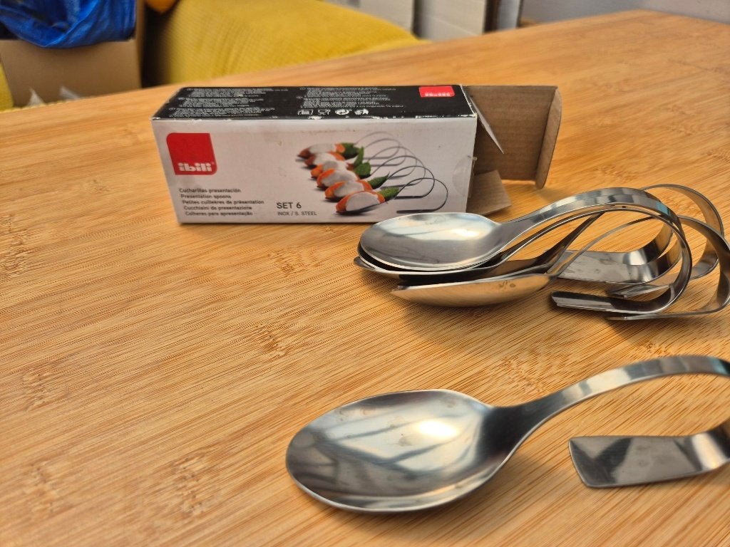 Amuse lepels van Ibili, Overige materialen, Overige typen, Nieuw, Ophalen of Verzenden