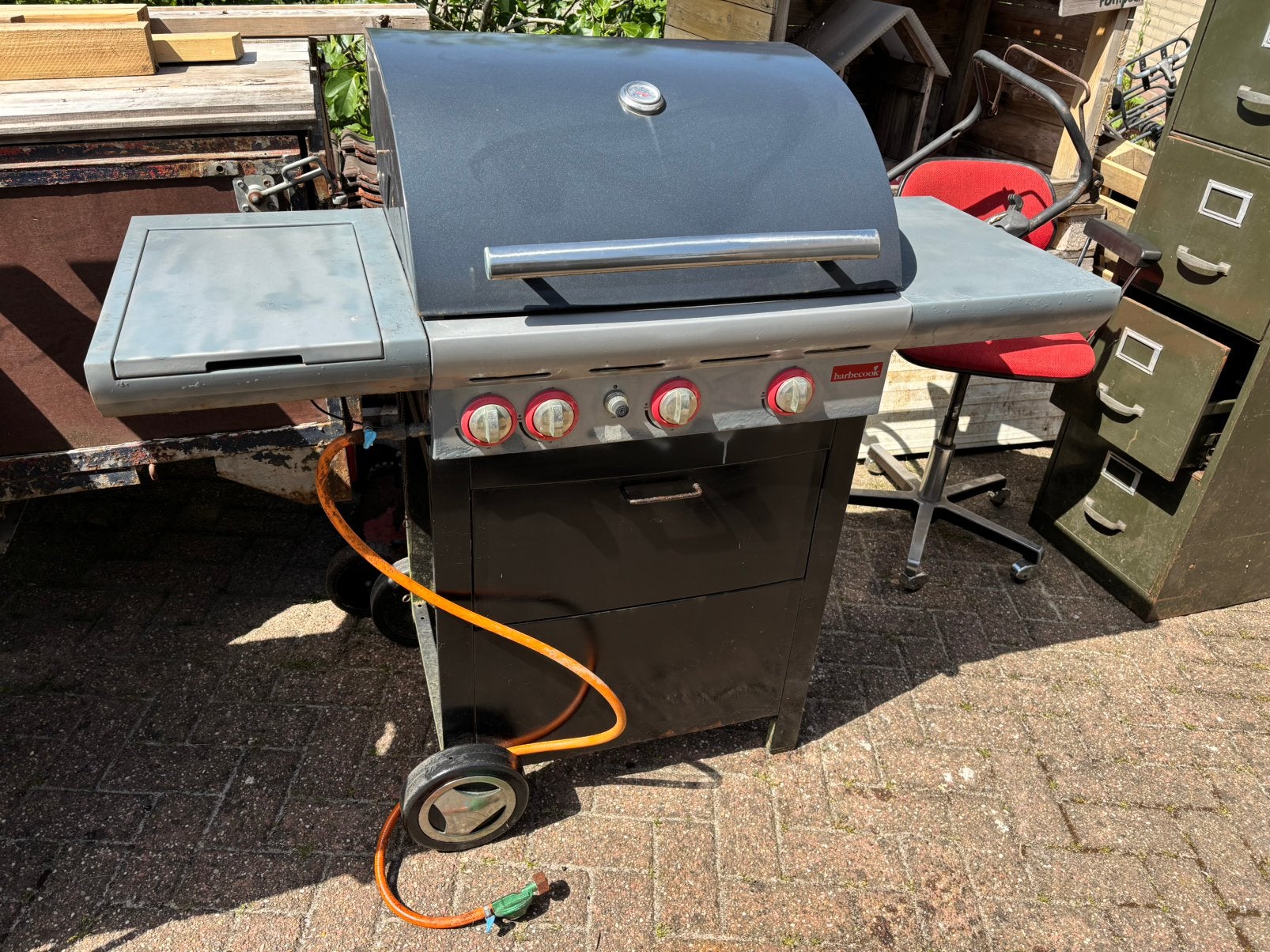Barbecook gasbarbecue, Ophalen, Gebruikt