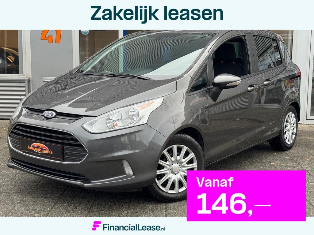 Ford B-Max 1.0 EcoB. Style Navigatie Cruise Bj.2018 NL-Gelev, Voorwielaandrijving, Gebruikt, Start-stop-systeem, Origineel Nederlands