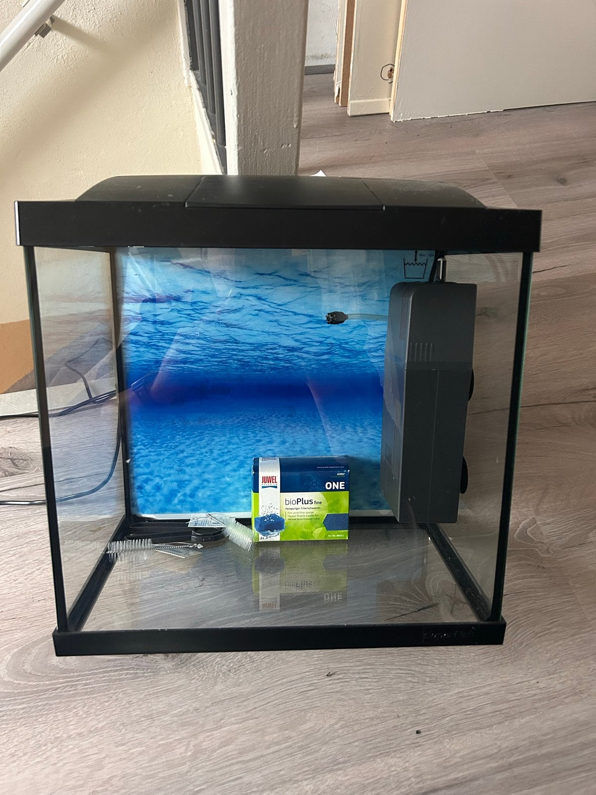 Superfish aquarium, Dieren en Toebehoren, Vissen | Aquaria en Toebehoren, Ophalen, Verwarming, Zo goed als nieuw, Leeg aquarium