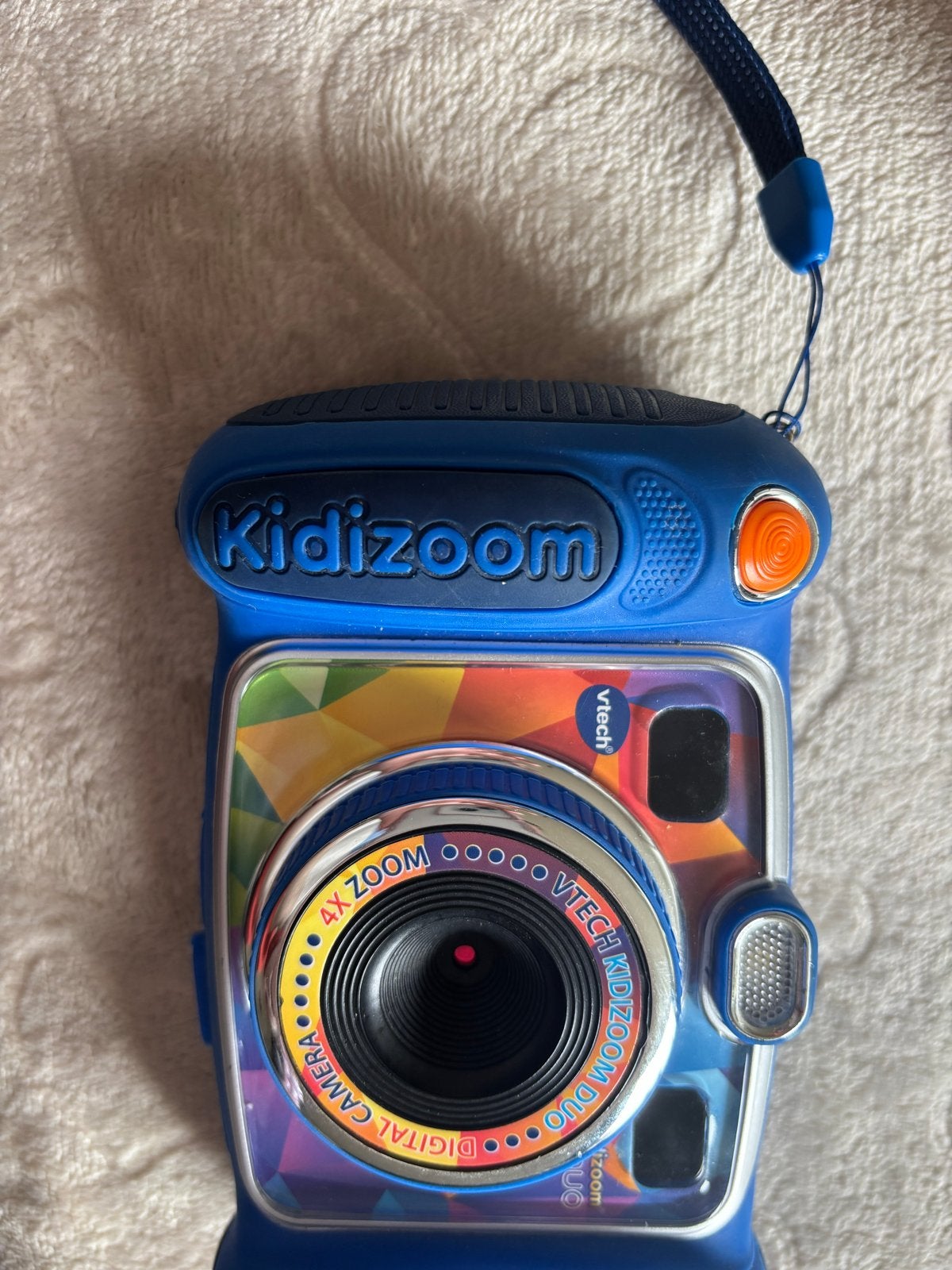 VTech Kidizoom Duo kindercamera - Blauw, Ophalen of Verzenden, Gebruikt, Overige Merken, Geen optische zoom