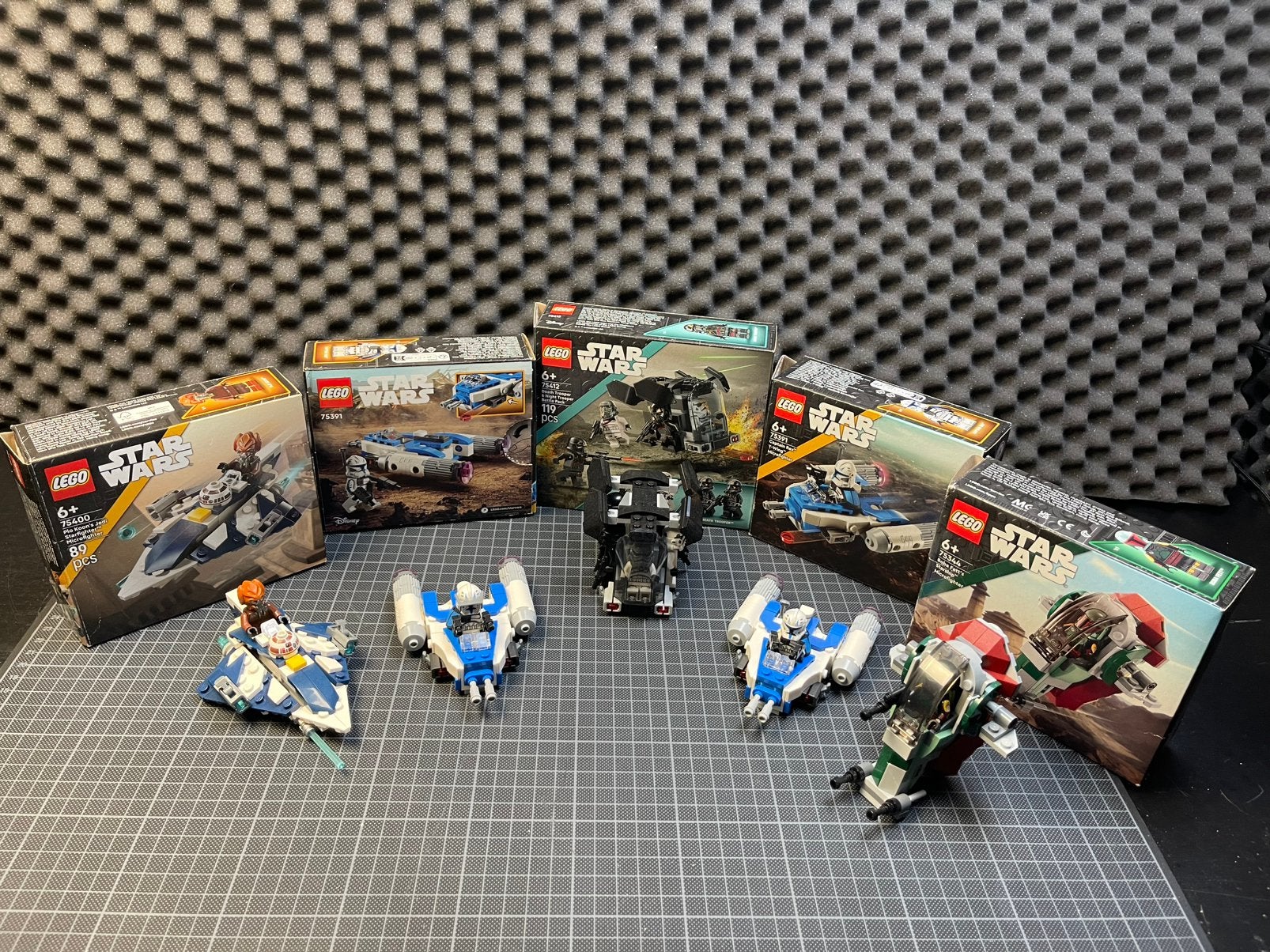 Bundel LEGO Star Wars (5 sets) – Inclusief dozen, Ophalen of Verzenden, Zo goed als nieuw