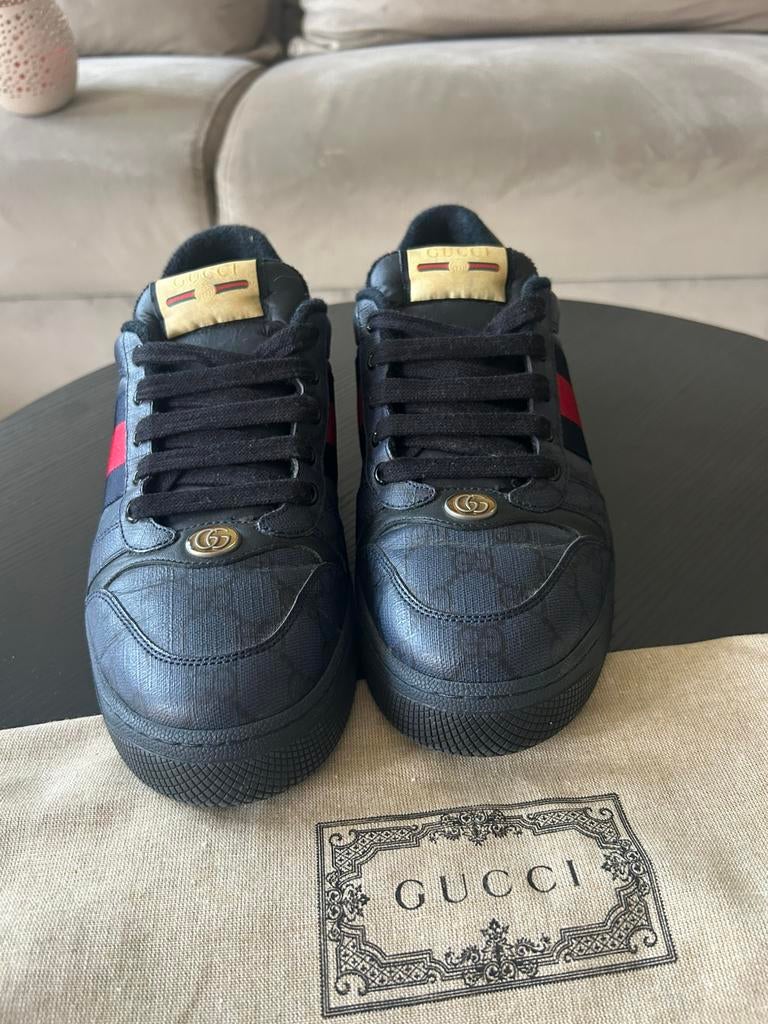 Gucci blauw heren, Ophalen of Verzenden, Zo goed als nieuw, Blauw