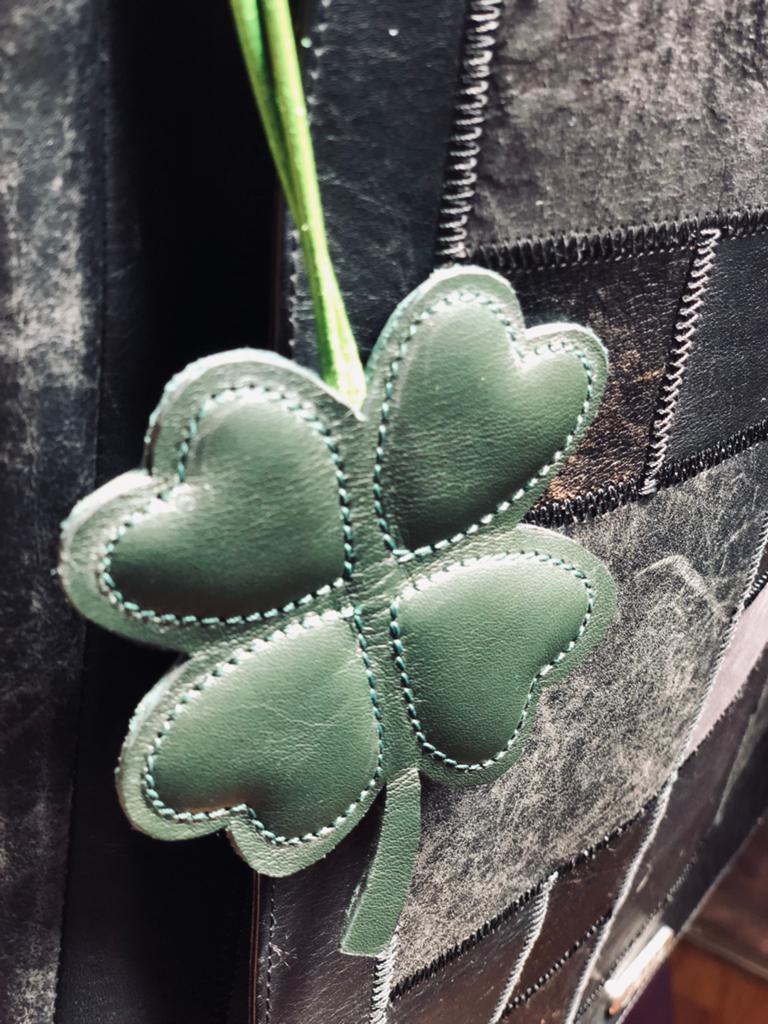 Tas hanger klavertje vier, Ophalen of Verzenden, Nieuw, Groen