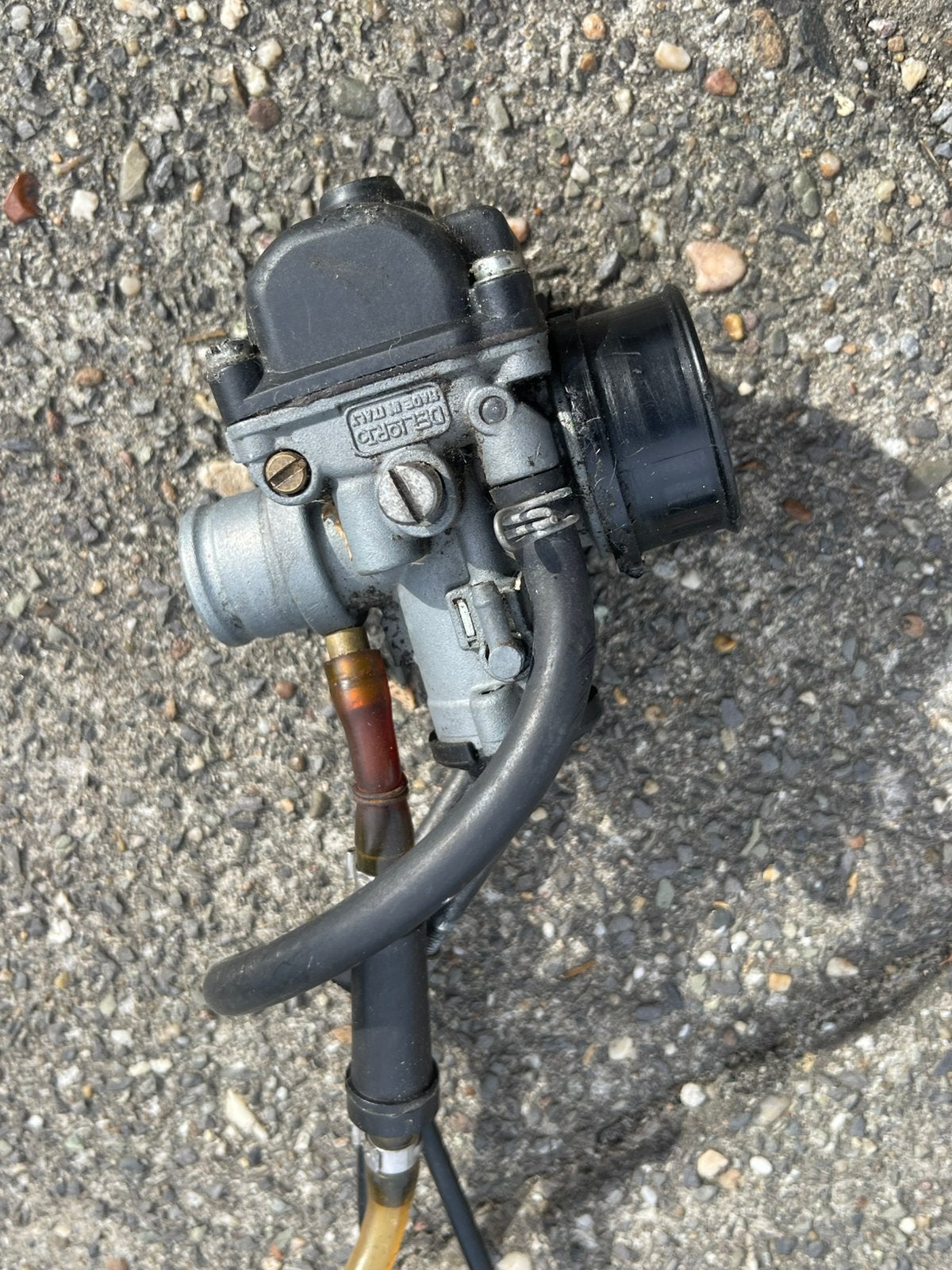 Dellortho PHBG 19 mm carburateur met kabel choke Derbi, Ophalen of Verzenden, Zo goed als nieuw, Carburateur