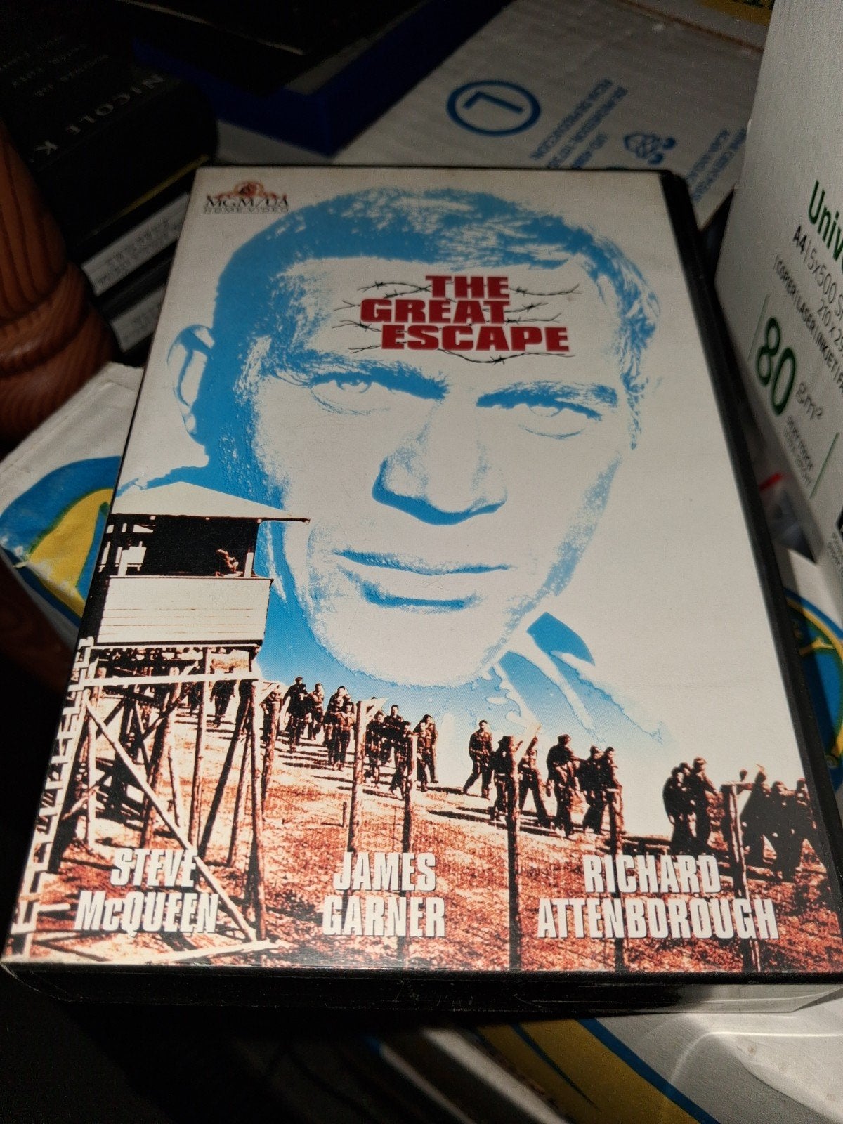 Vhs  - The Great Escape, Ophalen of Verzenden, Gebruikt, Actie en Avontuur