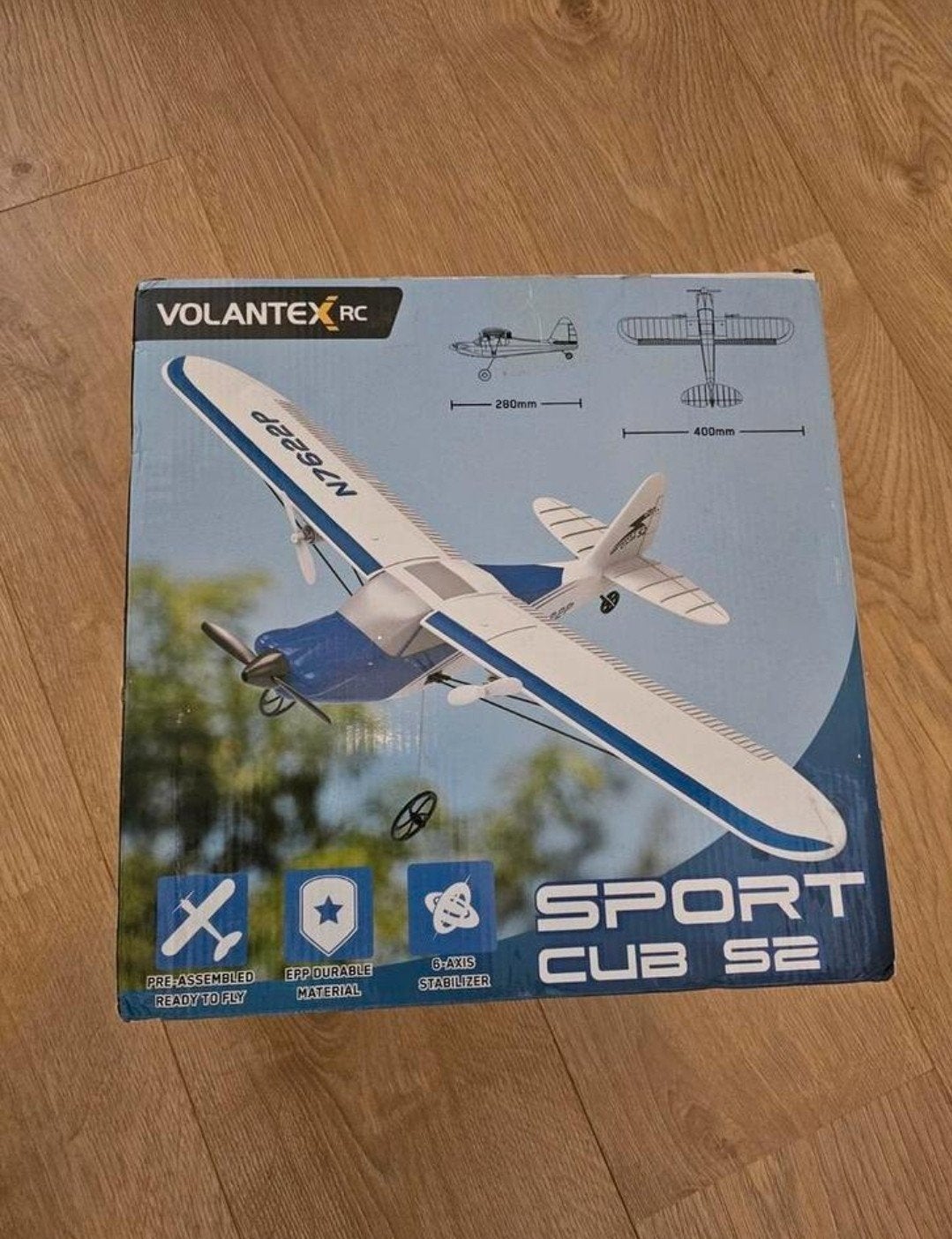 Volantex Sport RC starters vliegtuigje, Overige merken, Ophalen of Verzenden, Zo goed als nieuw, Groter dan 1:72