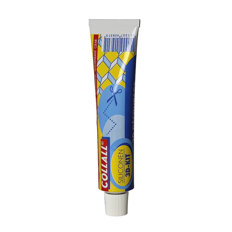 Collall siliconen 3D-kit transparant losse tube 80 ml, Hobby en Vrije tijd, Knutselen, Nieuw, Overige typen, Overige merken, Overige thema's