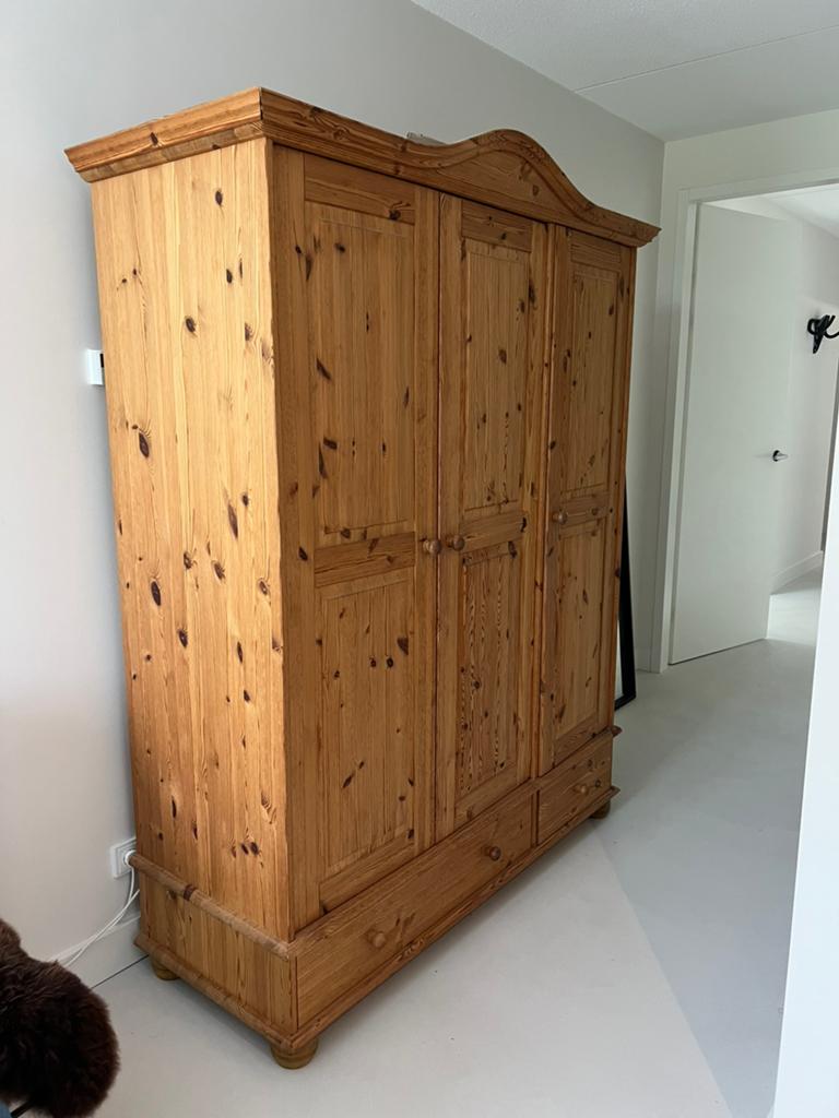 Linnenkast, Huis en Inrichting, Kasten | Kledingkasten, Gebruikt, 150 tot 200 cm, 50 tot 75 cm, Ophalen