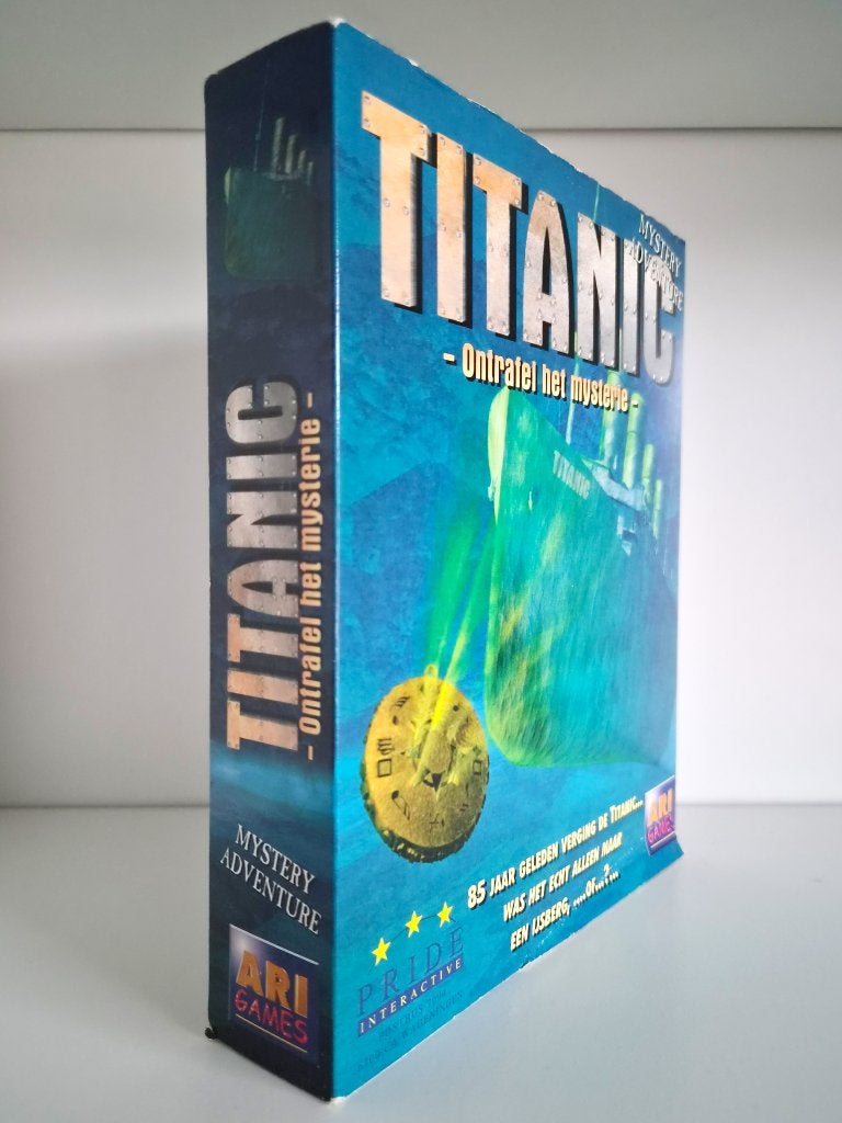 Titanic: Ontrafel het mysterie - PC Big Box, Avontuur en Actie, Gebruikt, Verzenden, 1 speler
