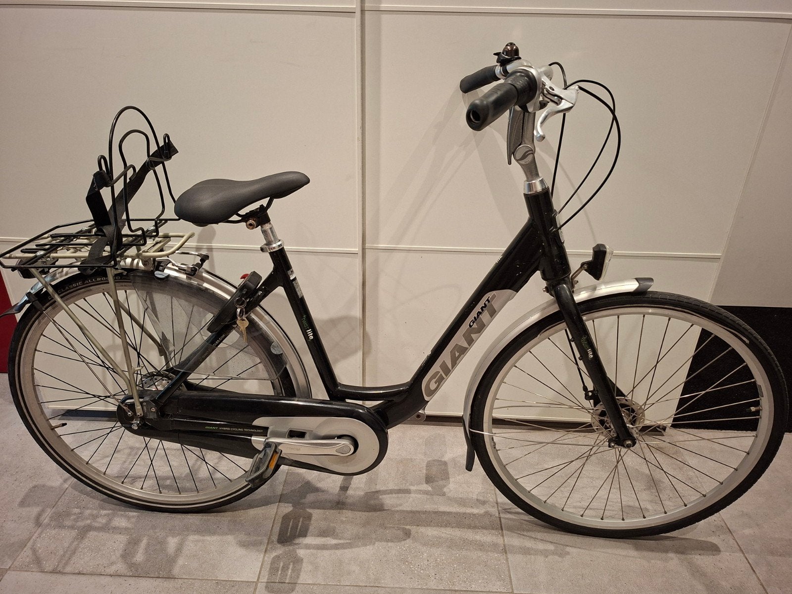 Giant Dames Stadsfiets - 7 Versnellingen, Zwart, Ophalen, Gebruikt, Versnellingen, Giant