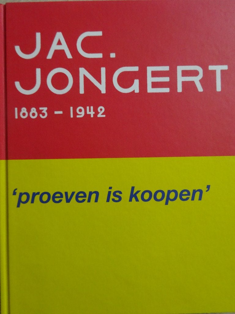 Jac Jongert: Proeven is koopen : ontwerpen reclames etc, 20e eeuw of later, Nieuw, Ophalen of Verzenden, Jac. Jongert