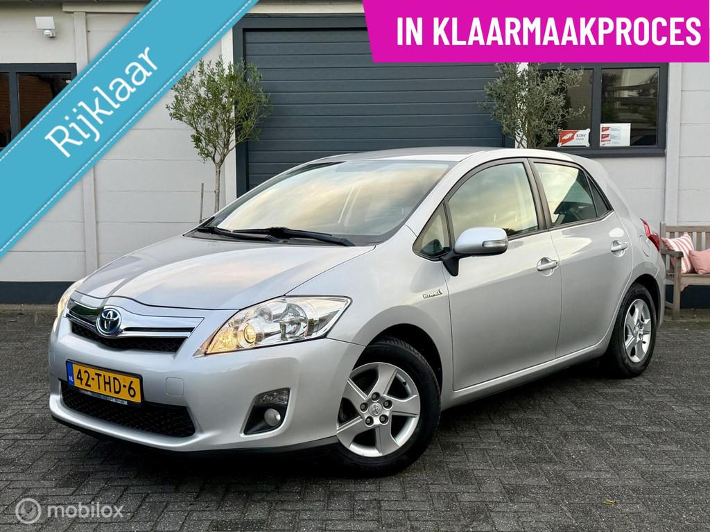 Toyota Auris 1.8 Full Hybrid Aspiration|RIJKLAAR|1EIG|T.HAAK, Auto's, Euro 5, Gebruikt, Start-stop-systeem, 4 cilinders