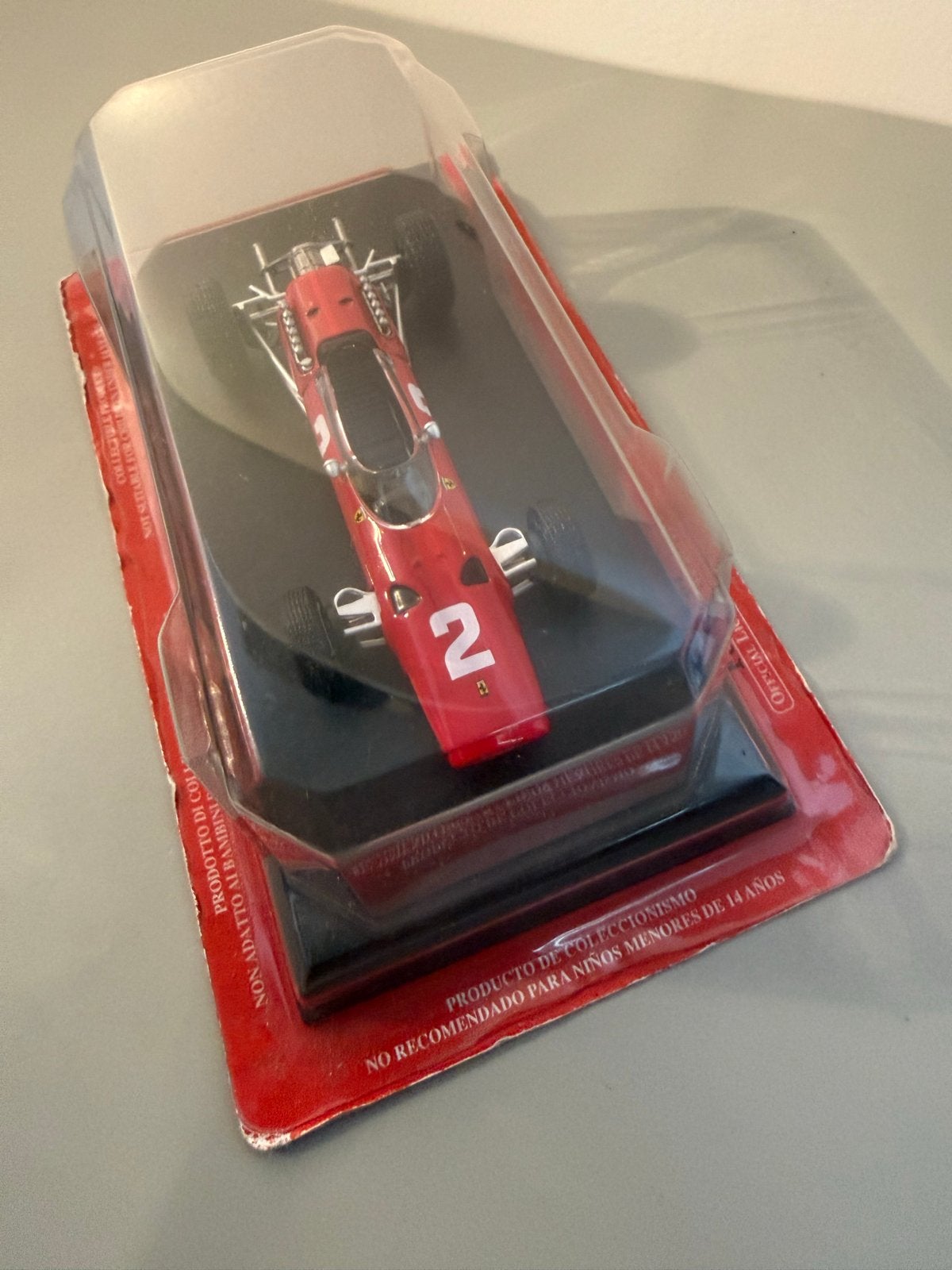 Ferrari 512 F1 1965 John Surtees Schaalmodel 1:43, Ophalen of Verzenden, Zo goed als nieuw, Auto