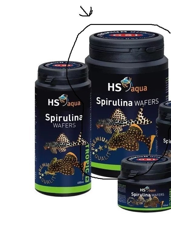 hs aqua spirulina wafers 1000 ml €43,95, ., Overige typen, Nieuw, Ophalen of Verzenden