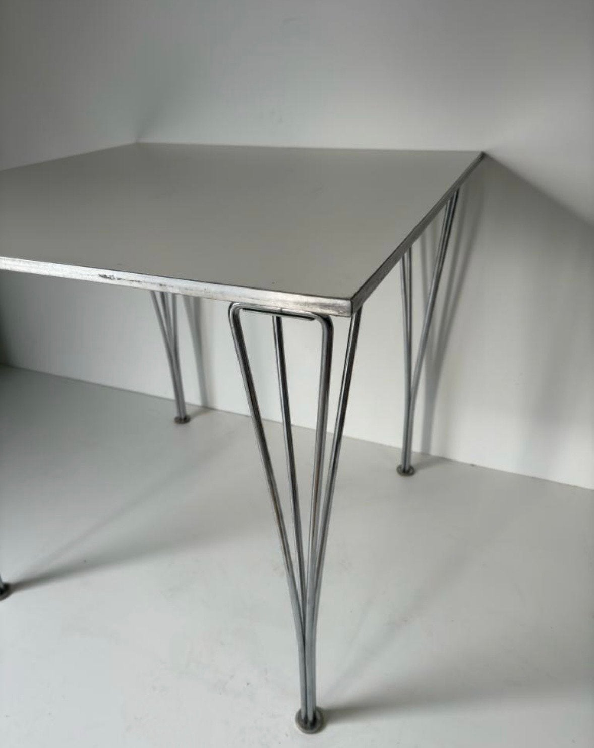 Fritz Hansen B638 rechthoekige tafel - Meerdere op voorraad, Ophalen, Teakhout, Fritz, Hansen
