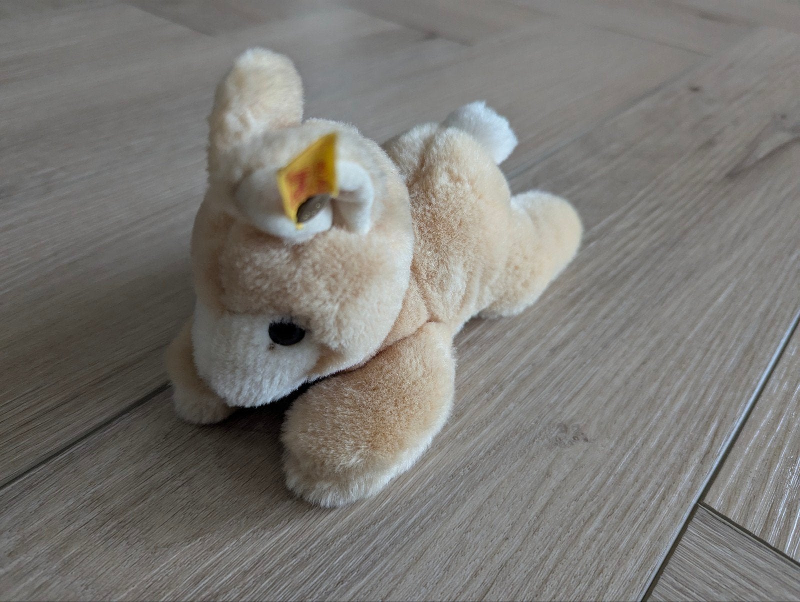 Steiff lama apalca knuffel, Kinderen en Baby's, Ophalen of Verzenden, Zo goed als nieuw, Overige typen