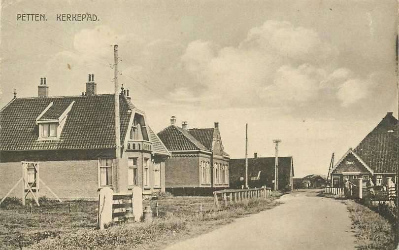 380-852-029 Petten Kerkepad, Verzenden, Voor 1920, Noord-Holland