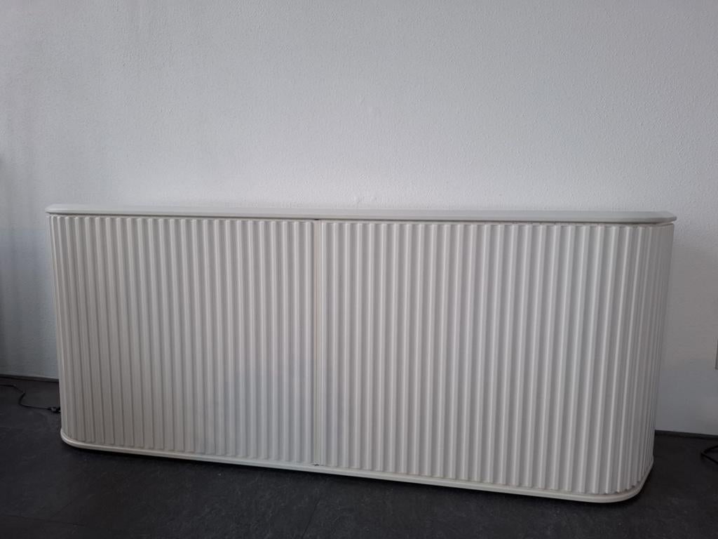 Pastoe Amsterdammertje dressoir wit, Huis en Inrichting, Ophalen, Gebruikt, 150 tot 200 cm, 25 tot 50 cm