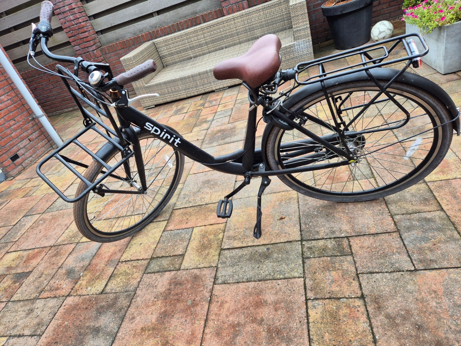 Spirit fiets met 3 versnellingen, framemaat 51cm, Fietsen en Brommers, Gebruikt, Versnellingen, 50 tot 53 cm, Ophalen