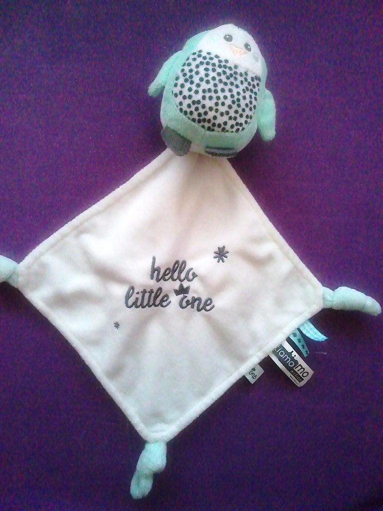 TIAMO COLLECTION Knuffeldoekje UIL - HELLO LITTLE ONE, Overige typen, Nieuw, Ophalen of Verzenden, Met label
