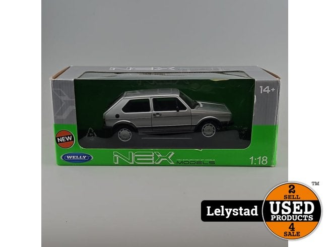 Volkswagen Golf I GTI 1:18 Welly Grijs | Nieuw, Flex Ltd., Nieuw, https://flex.com/contact-us, Nobelstraat 10, 5807 GA Oostrum LB, Limburg, Nederland