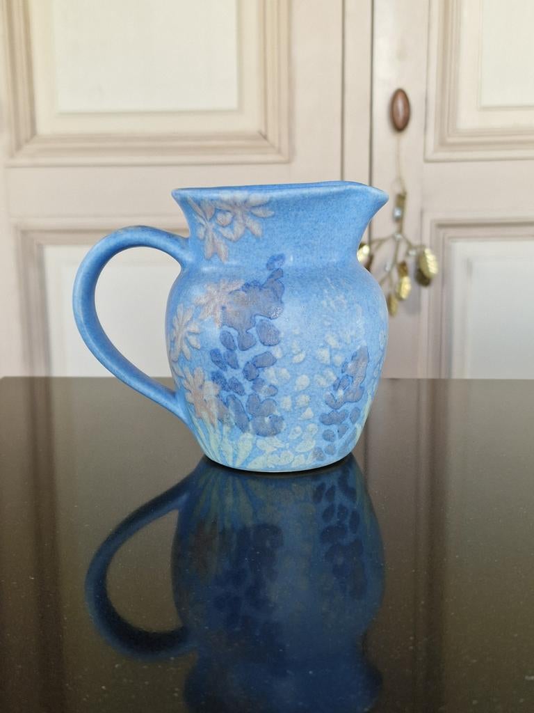 Bloemenkan Conway pottery, Ophalen of Verzenden, Blauw, Aardewerk of Porselein, Minder dan 50 cm