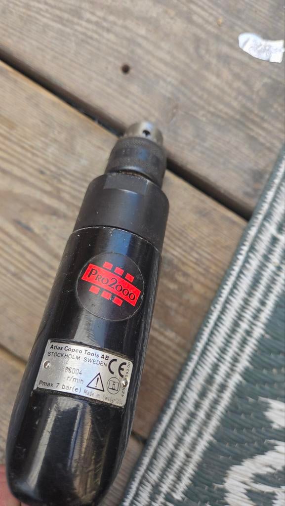 Atlas Copco lucht boormachine Pro 2000, Ophalen of Verzenden, Gebruikt