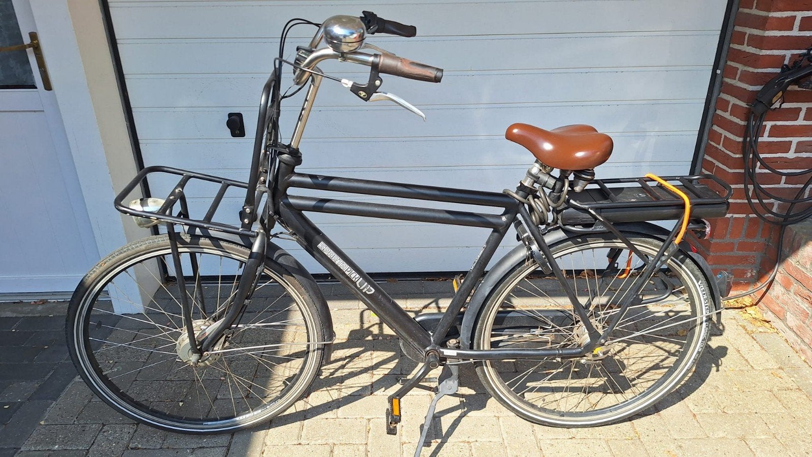 Electrische Transportfiets met voordrager - Gebruikt, Ophalen, Sparta, Versnellingen, Trommelrem