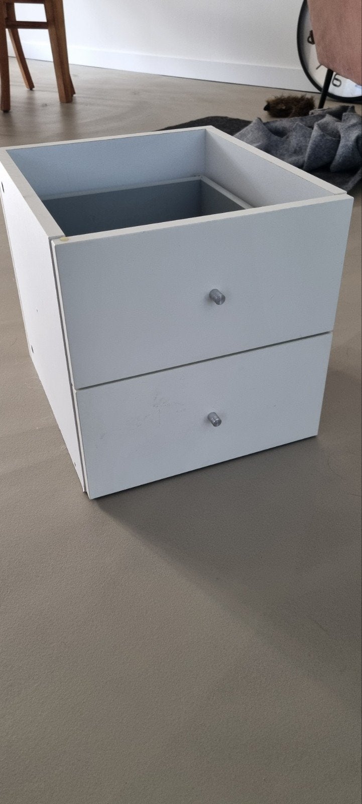 ikea kallax/expedit inzet ladeblok wit, Huis en Inrichting, Ophalen, Minder dan 50 cm, 1 of 2 laden, Zo goed als nieuw