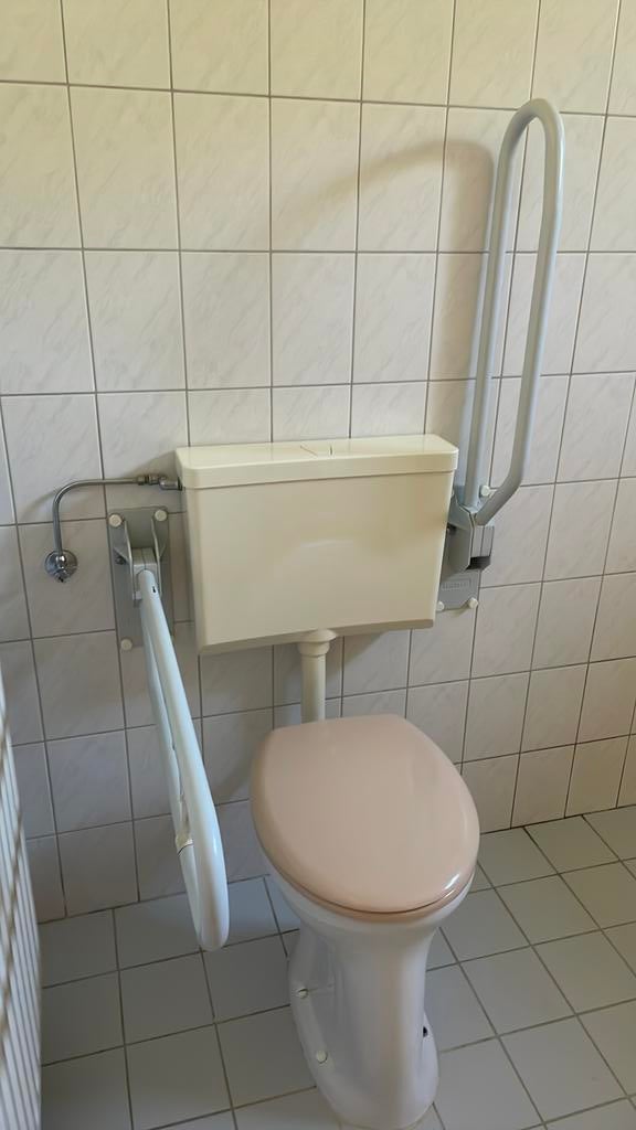 Toilet beugels, Ophalen, Gebruikt