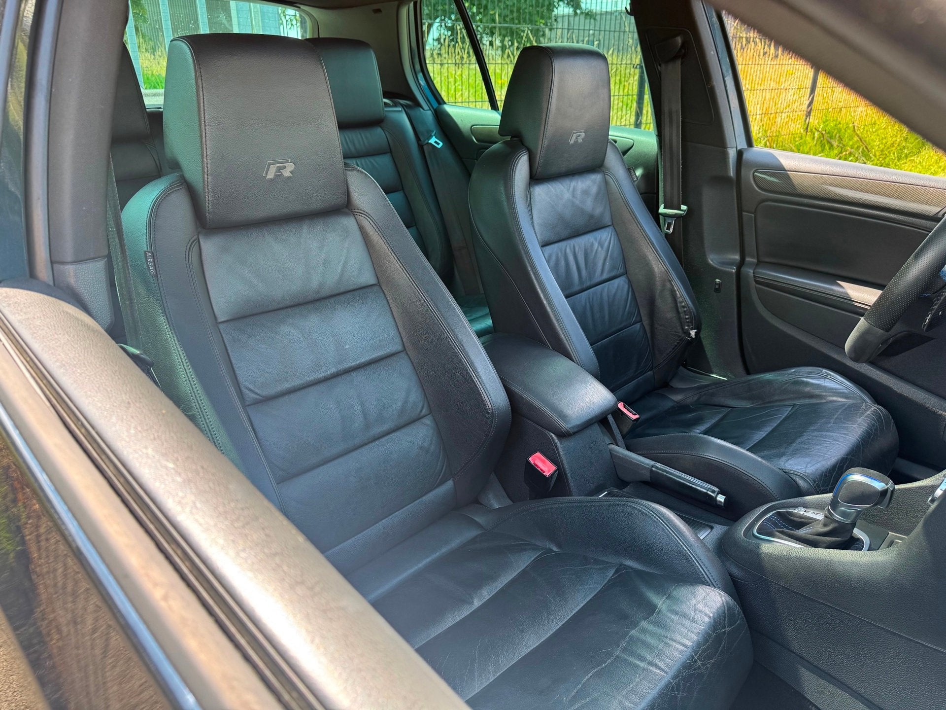 Volkswagen Golf 2.0 R 4-Motion Opendak DSG Xenon Leder 19inc, Gebruikt, 4 cilinders, 1984 cc, Blauw