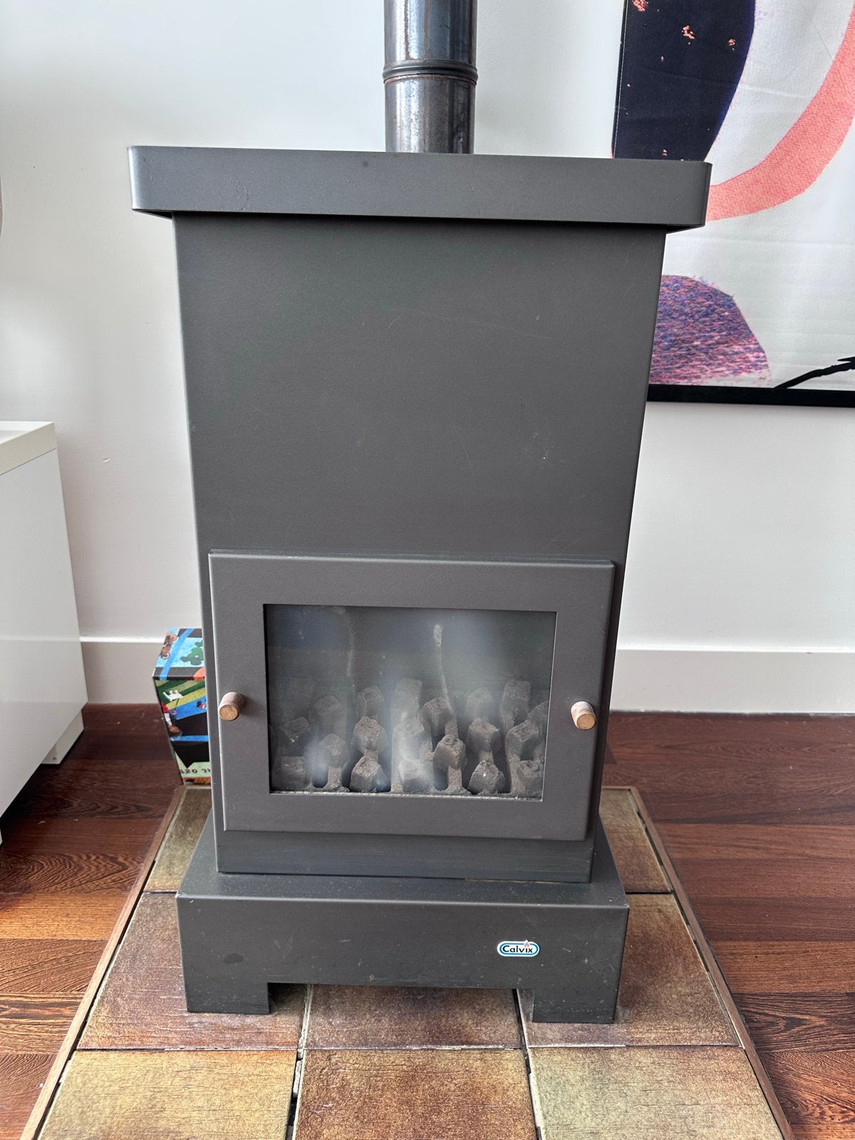 Calvix Sparky gaskachel - Compact en efficiënt, Ophalen, Gebruikt, Gas, Vrijstaand