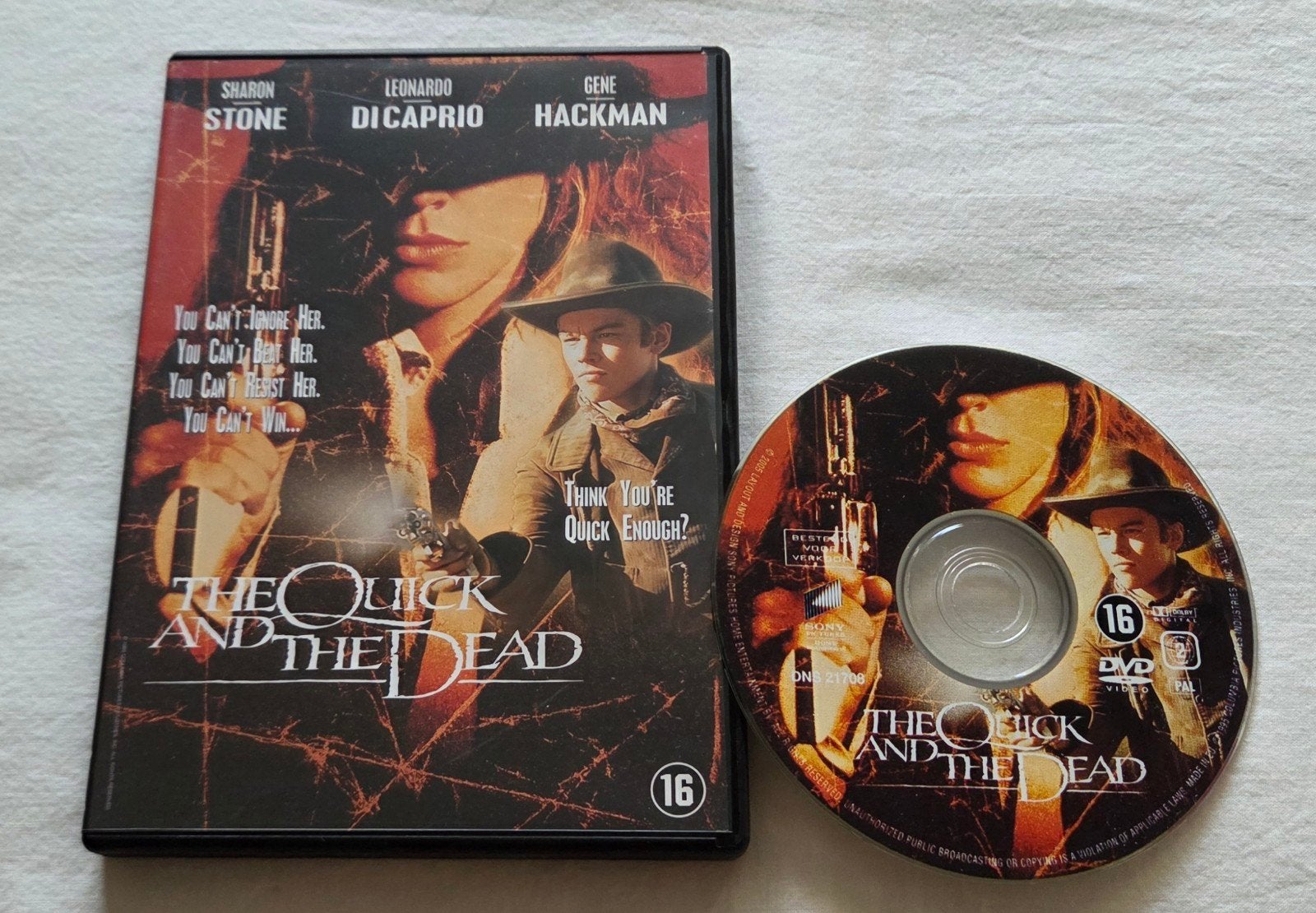 The Quick And The Dead Dvd Actie/Western, Vanaf 16 jaar, Ophalen of Verzenden, Zo goed als nieuw