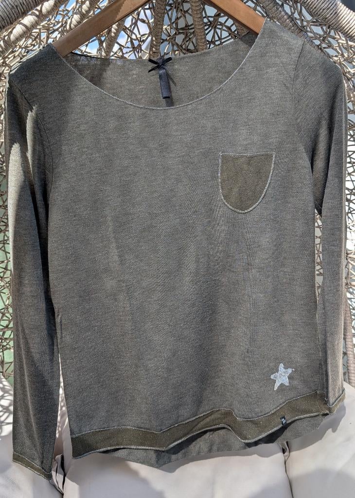 Prachtig truitje van Key Largo maat L, Kleding | Dames, Bruin, Maat 42/44 (L), Ophalen of Verzenden, Zo goed als nieuw