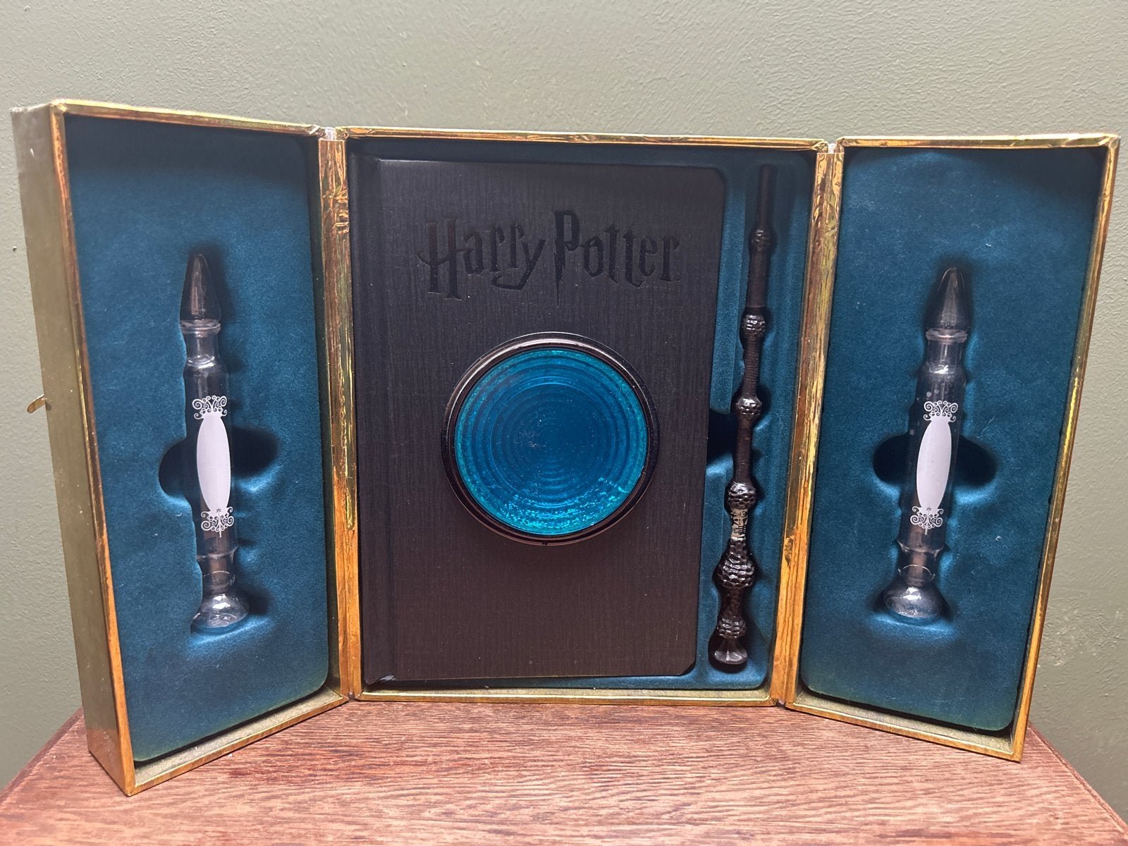 Harry Potter Pensieve Memory Set - Notitieboek & Toverstaf P, Ophalen of Verzenden, Nieuw