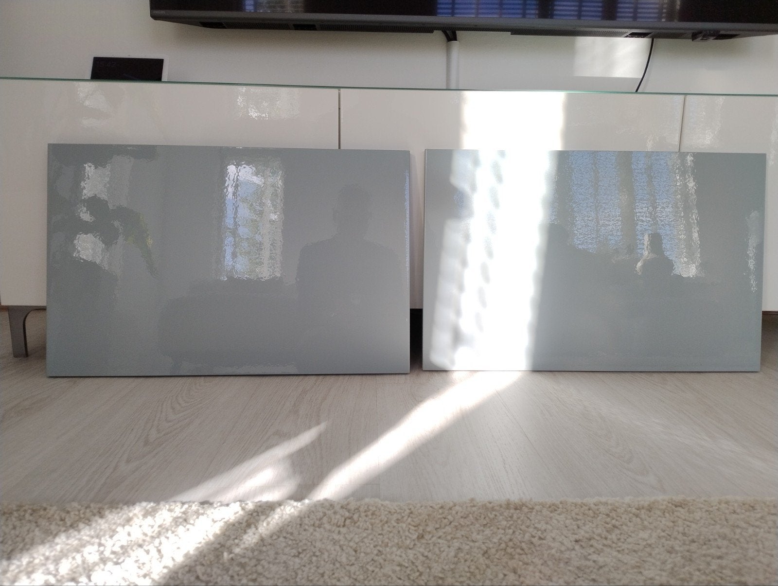 Ikea Besta kastdeuren 60x38 cm grijsgroen (9 stuks), Huis en Inrichting, Ophalen, Zo goed als nieuw