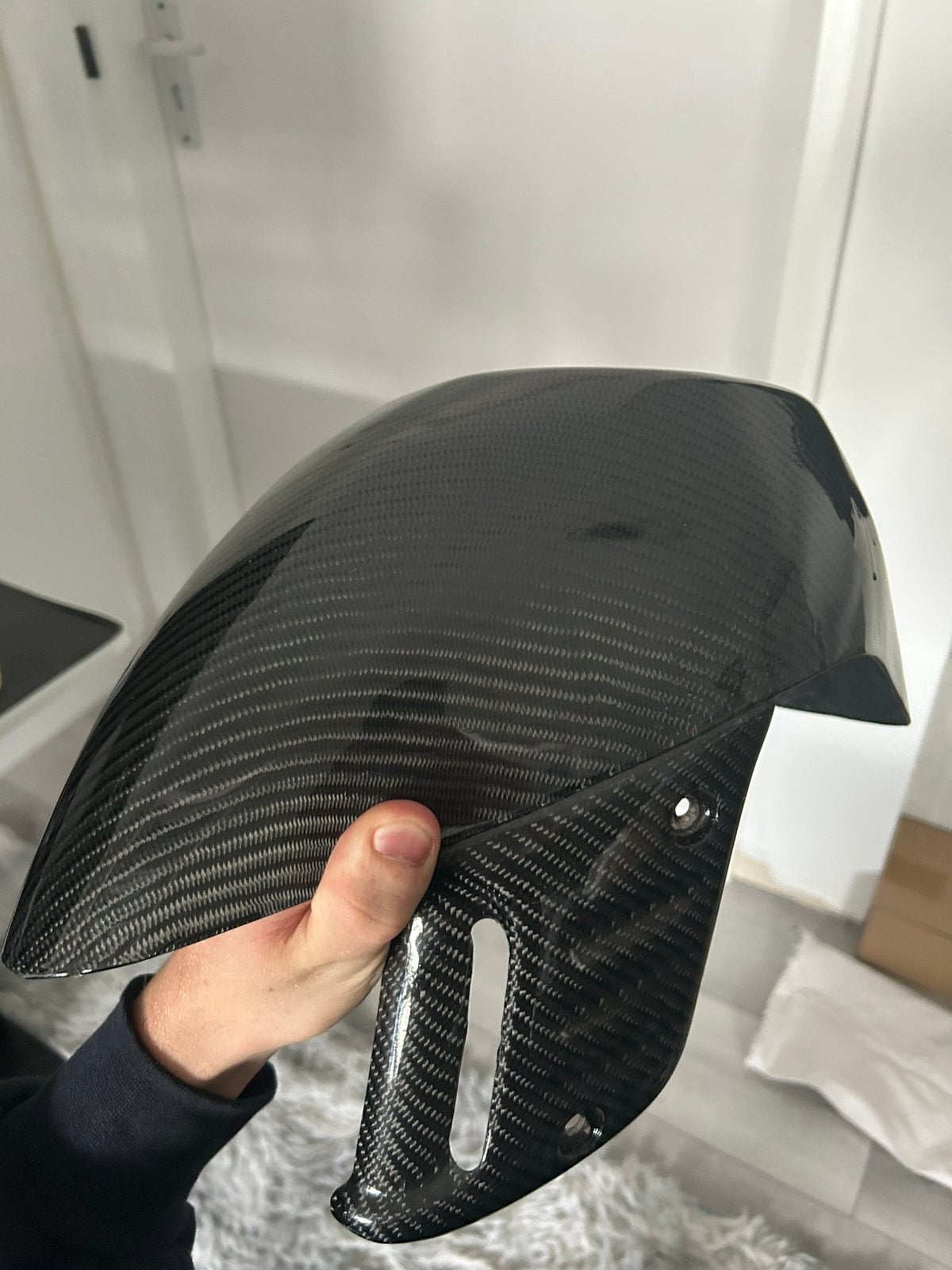 Zip sp spatbord set geweven carbon, Ophalen of Verzenden, Zo goed als nieuw, Overige typen, Piaggio