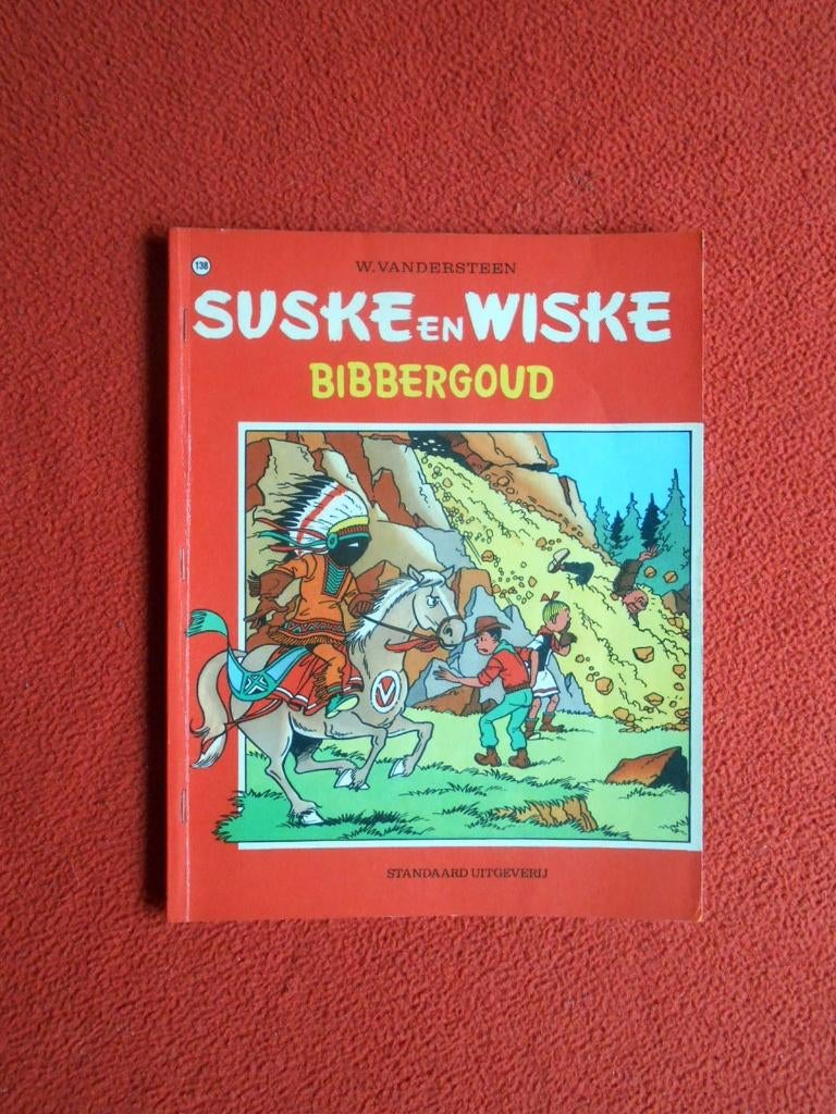 Suske en Wiske 138: Bibbergoud (eerste druk kleur), Boeken, Stripboeken, Eén stripboek, Ophalen of Verzenden, Gelezen