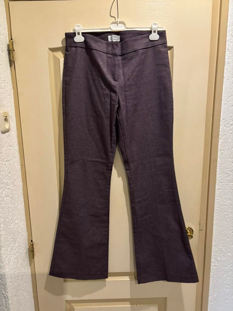 Super hippe broek van Miss Etam in maat 42 aparte kleur, Ophalen of Verzenden, Zo goed als nieuw, Maat 42/44 (L), Lang