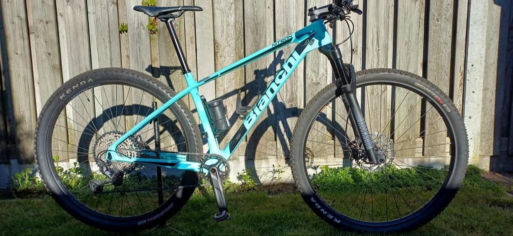 Bianchi Nitron 9.3 XT/SLX carbon Mountainbike maat 43, Ophalen, Zo goed als nieuw, Overige merken