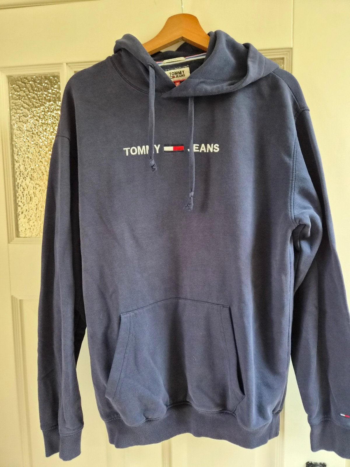 Tommy Jeans hoodie - Maat M - Donkerblauw, Kleding | Heren, Truien en Vesten, Ophalen of Verzenden, Tommy Jeans, Gedragen, Maat 48/50 (M)